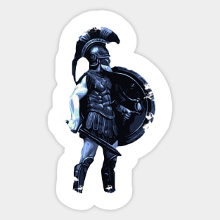 Ancient Greek Warrior Sticker